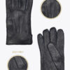 m12 uomo guanti classici ELVIRA: Guanti, giacche e accessori moda uomo e donna in pelle fatti a mano in ITALIA
