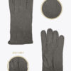 m5 uomo guanti classici ELVIRA: Guanti, giacche e accessori moda uomo e donna in pelle fatti a mano in ITALIA