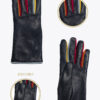 w8 donna guanti classici ELVIRA: Guanti, giacche e accessori moda uomo e donna in pelle fatti a mano in ITALIA